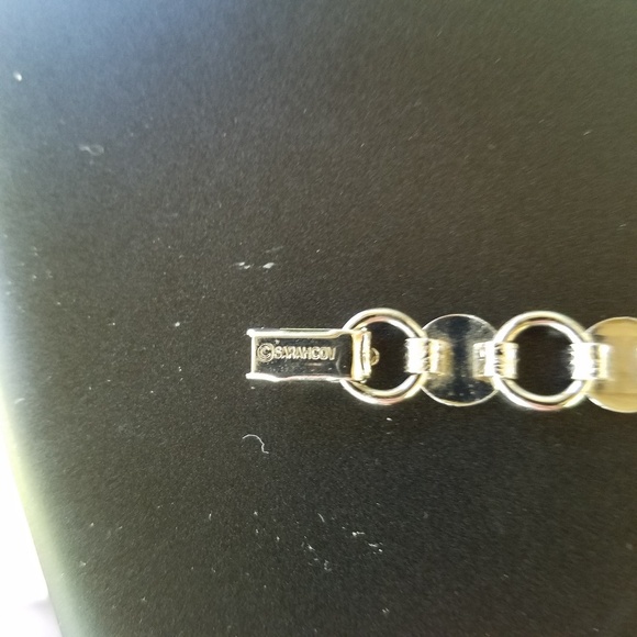 4 for $10 VTG Sarah Coventry Silver Tone Floral Link Bracelet - Picture 4 of 9